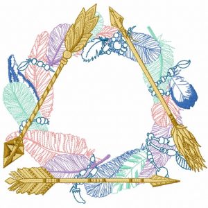 Brave at heart 2 embroidery design