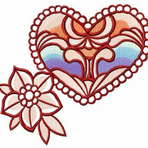 Brooches embroidery design