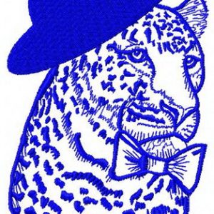 Dapper Cheetah Diaries embroidery design