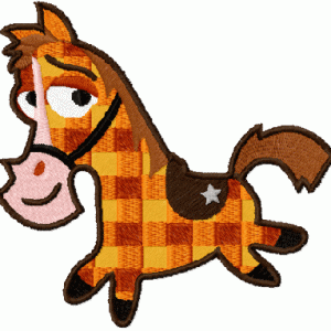 Buck embroidery design