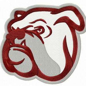 Bully embroidery design