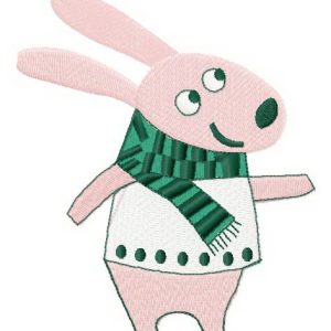 Bunny embroidery design