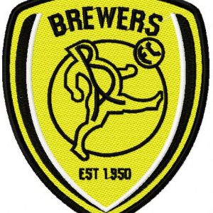 Burton Albion FC embroidery design