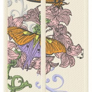 Butterfly's world 3 embroidery design