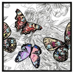 Butterfly's world 4 embroidery design