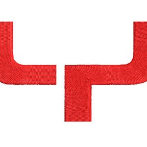 BYD classic logo embroidery design