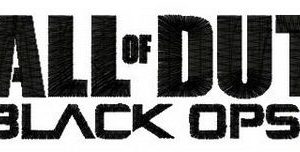Call of Duty Black Ops 2 logo embroidery design
