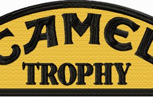 Camel Trophy Logo embroidery design