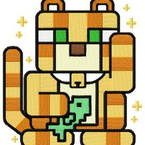 Cat mod  embroidery design