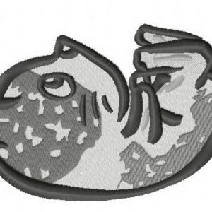 Cat's family 5 embroidery design