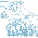 Celestial marionettes 4 embroidery design