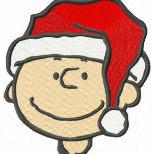 Charlie's Christmas embroidery design