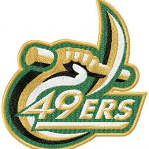Charlotte 49ers Logo embroidery design