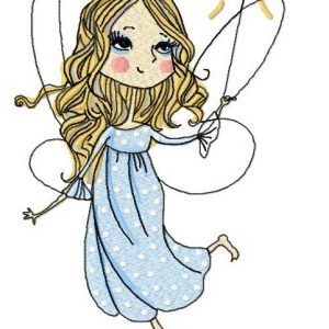 Charming fairy 3 embroidery design