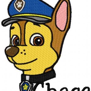Chase 2 embroidery design