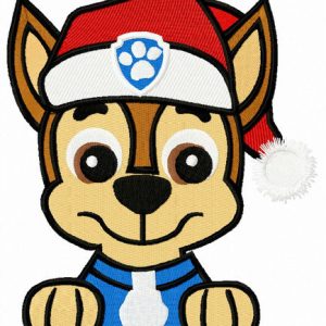 Chase's X-mas embroidery design
