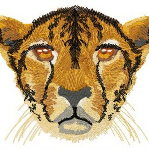 Cheetah 2 embroidery design