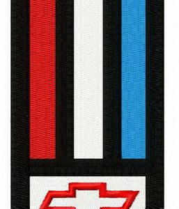 Chevrolet Camaro alternative logo embroidery design