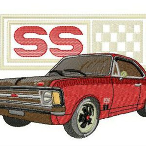 Chevrolet Chevelle SS embroidery design