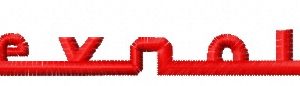 Chevrolet logo 2 embroidery design