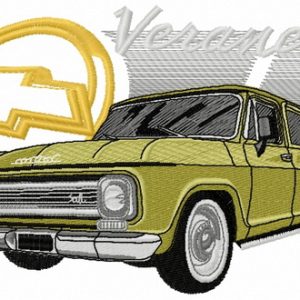 Chevrolet Veraneio car embroidery design