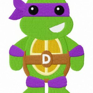 Chibi Donatello  embroidery design