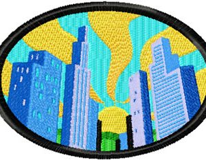 Chicago embroidery design
