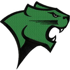 Chicago State Cougars logo embroidery design
