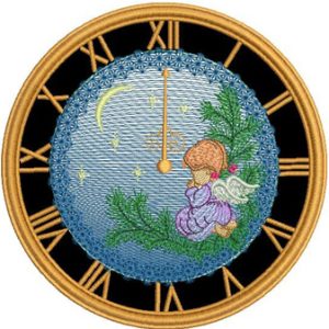 Christmas Angel embroidery design