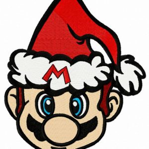 Christmas in Mushroom Kingdom embroidery design