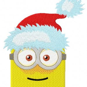 Christmas Minion 4 embroidery design