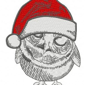 Owl-ways Christmas embroidery design
