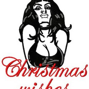 Christmas wishes 3 embroidery design