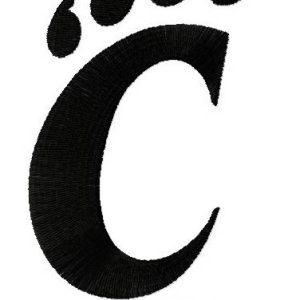 Cincinnati Bearcats logo embroidery design