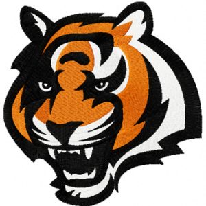 Cincinnati Bengals logo embroidery design