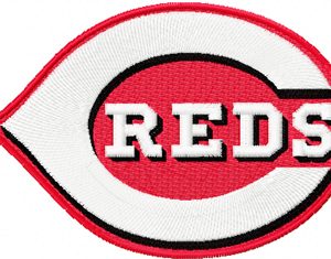 Cincinnati Reds Logo embroidery design