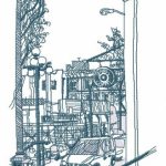 City block embroidery design