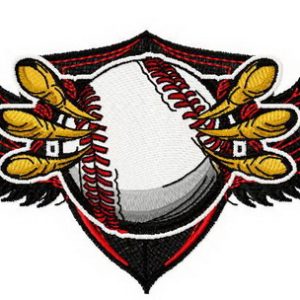Claws embroidery design