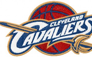 Cleveland Cavaliers logo embroidery design