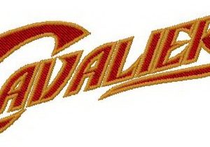 Cleveland Cavaliers logo 2 embroidery design