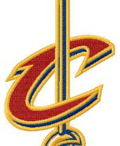 Cleveland Cavaliers logo 3 embroidery design