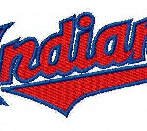Cleveland Indians logo 2 embroidery design