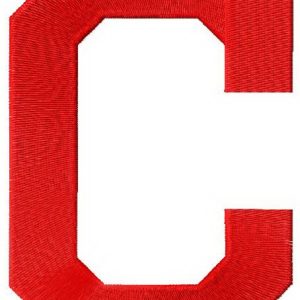 Cleveland Indians logo 3 embroidery design