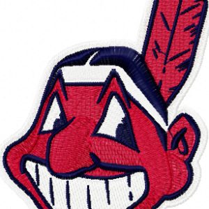 Cleveland Indians Logo embroidery design