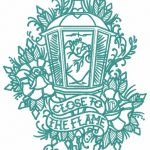 Close to the flame 2 embroidery design