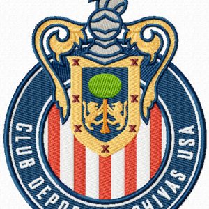 Club Deportivo Chivas USA logo embroidery design