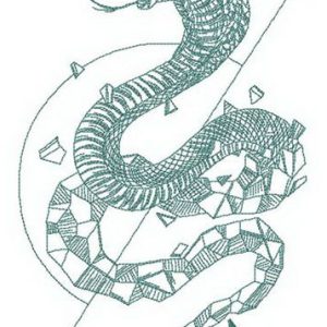 Cobra reborn embroidery design