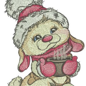 Cocoa for bunny 2 embroidery design