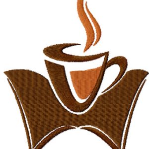 Coffee Cup  embroidery design
