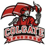 Colgate Raiders logo embroidery design